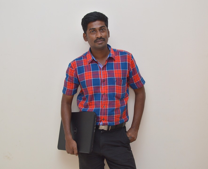 man carrying a bag